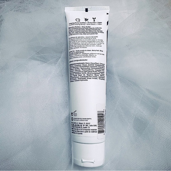 IGK ✨NWT✨ Good Behavior Spirulina Protein Smoothing Blowout Balm 5.0 oz - Picture 2 of 5